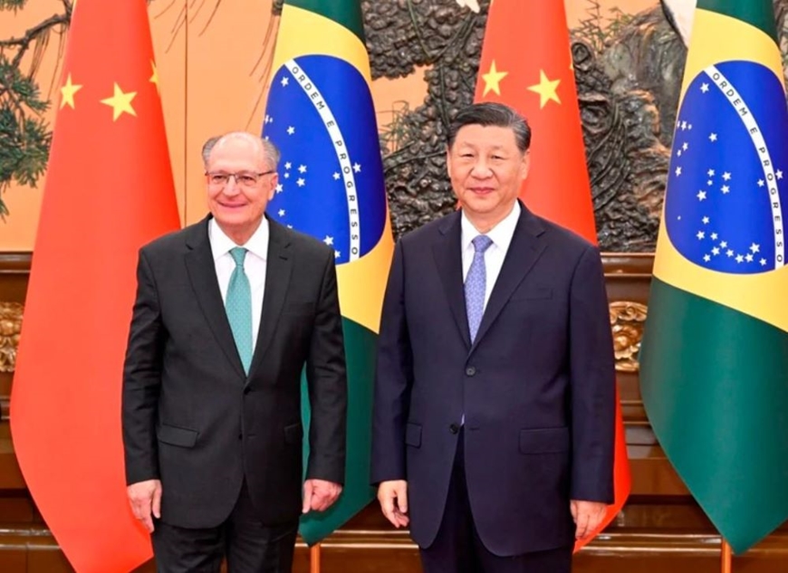 習中国主席、ブラジルの「外部干渉拒否」支持　ルラ大統領に表明